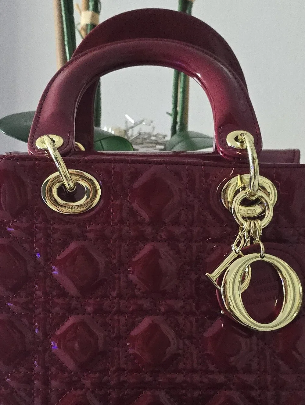 Lady cannage dior like madiu. 20 cm bag w log - not designer but …